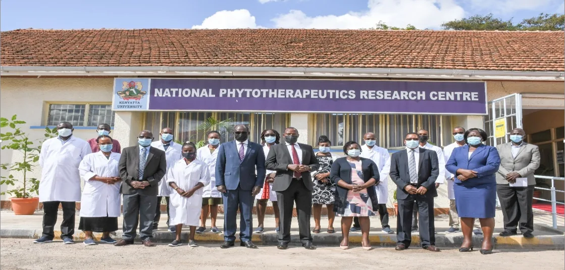 NPRC staff in the laboratory